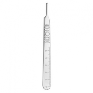 Swann Morton Scalpel Handle Stainless Steel Grad No. 4
