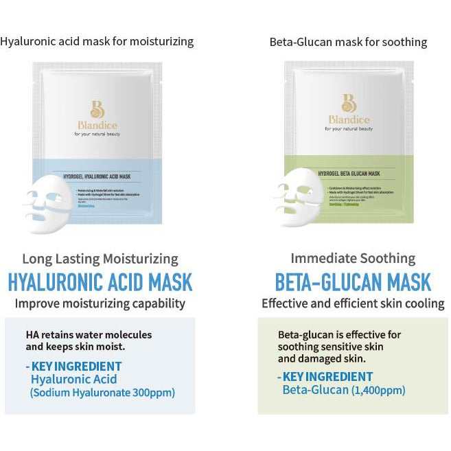 Blandice Hydrogel Beta-Glucan Mask